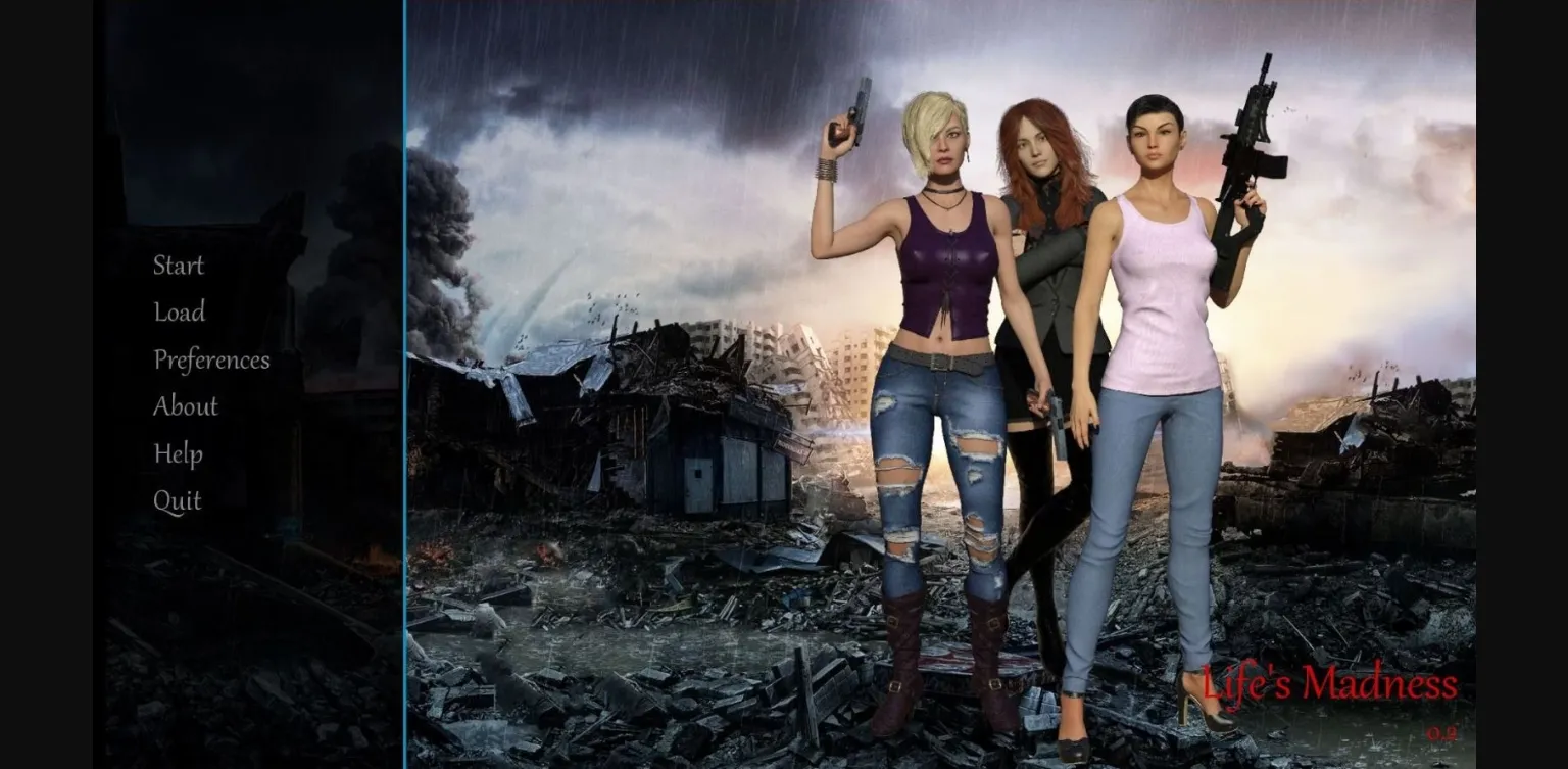 VN Ren'Py Abandoned Life's Madness [v0.5] [Limp Pythons] | Free Adult Games