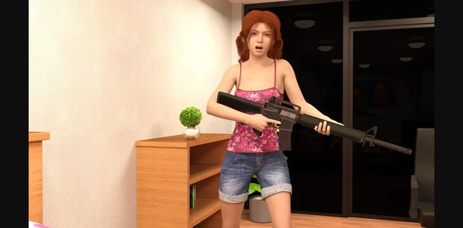 VN Ren'Py Abandoned Love, Demons and Broken Nose [v0.2.1] [Lawfullame] | Free Adult Games