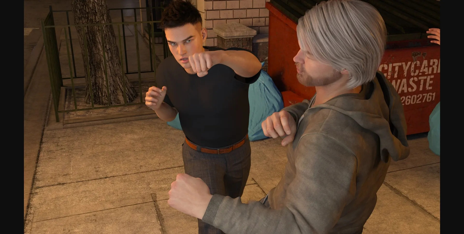 VN Ren'Py Abandoned Loves and Punches [v0.2.1] [Solid Coffee] | Free Adult Games