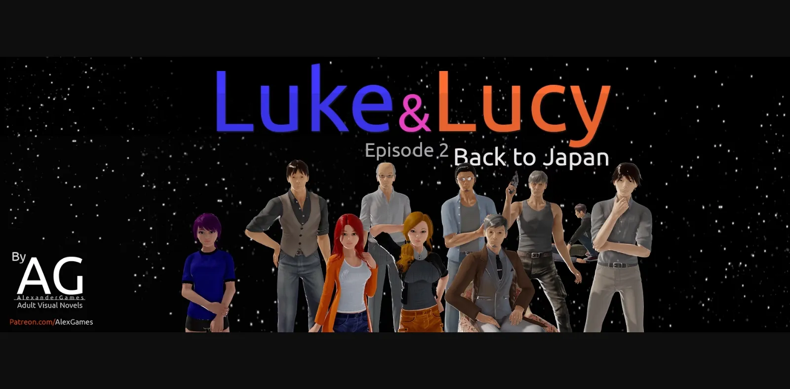VN Ren'Py Abandoned Luke and Lucy [Ep. 2 v0.4] [AlexanderGames] | Free Adult Games