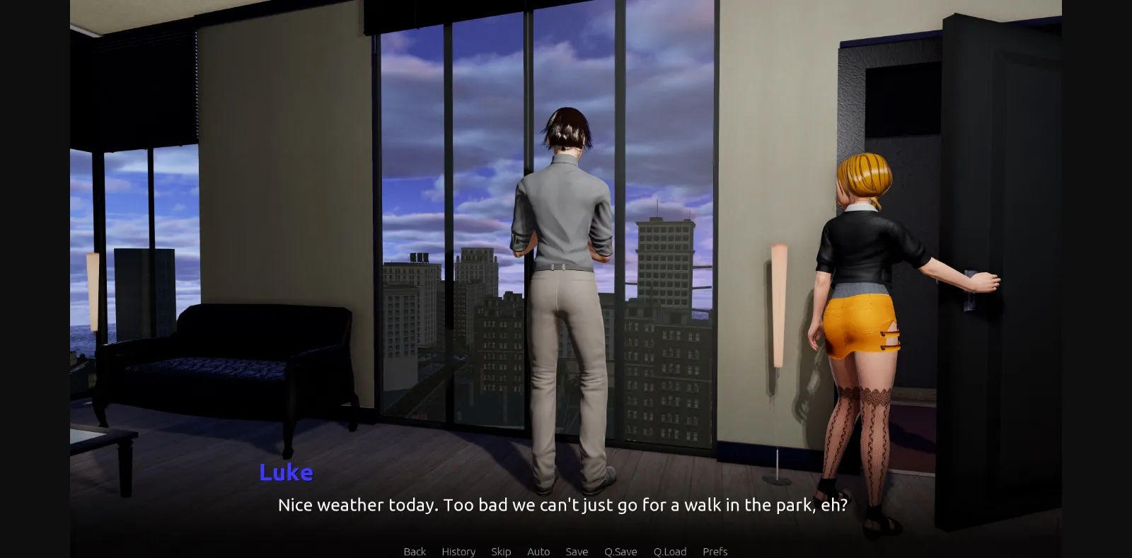 VN Ren'Py Abandoned Luke and Lucy [Ep. 2 v0.4] [AlexanderGames] | Free Adult Games