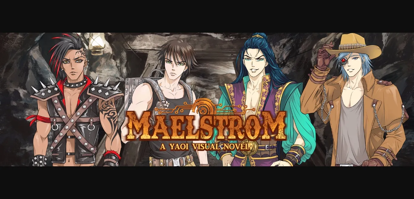 VN Ren'Py Abandoned Maelstrom  A Yaoi Visual Novel [v1.1] [Y Press Games] | Free Adult Games