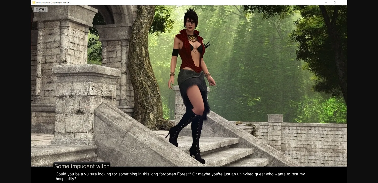 VN Ren'Py Abandoned Maleficent  Banishment of Evil [v0.4] [Old DVD] | Free Adult Games