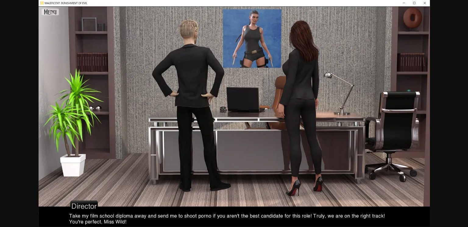 VN Ren'Py Abandoned Maleficent  Banishment of Evil [v0.4] [Old DVD] | Free Adult Games