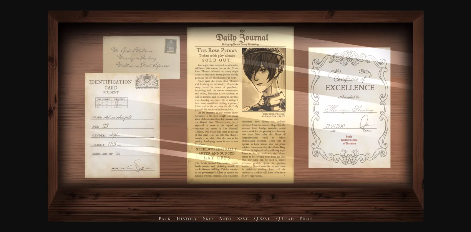 VN Ren'Py Abandoned Mannequin Academy [v1.35] [Aedian Glair] | Free Adult Games