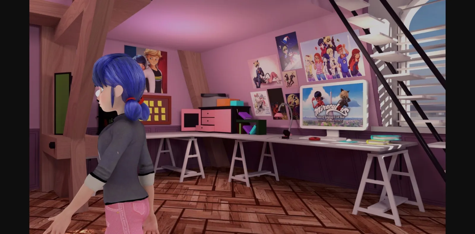 VN Ren'Py Abandoned Marinette's Week [v4.0][Marinette Agreste] | Free Adult Games