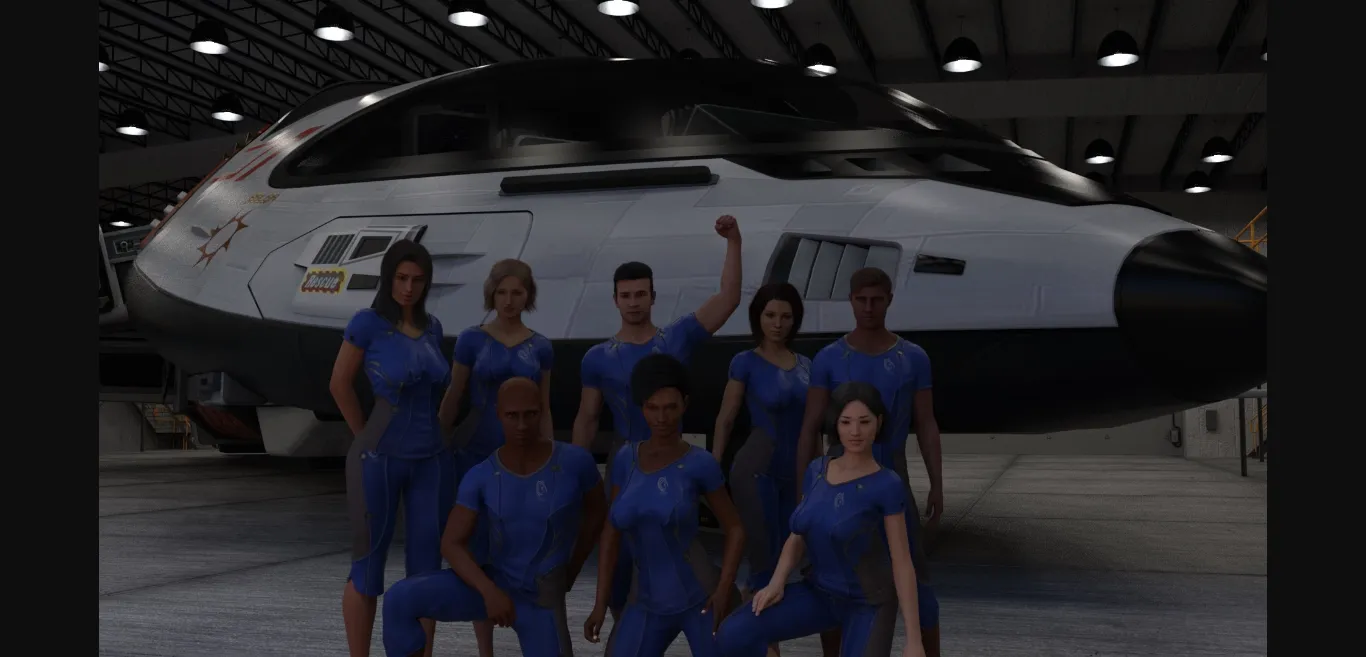 VN Ren'Py Abandoned Mars  Scarlet Horizons Under Charcoal Darkness [v1.06] [Just Aaron Art] | Free Adult Games