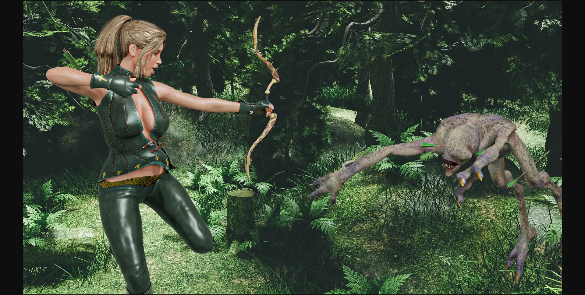 VN Ren'Py Abandoned My Hunt, My Paradise [v0.1.2] [MrRazv] | Free Adult Games