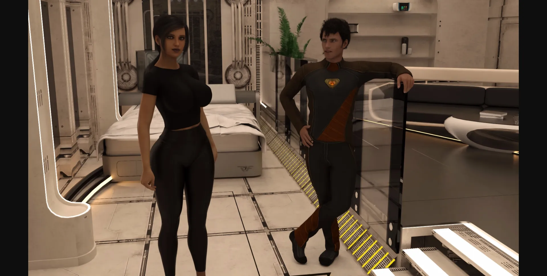 VN Ren'Py Abandoned Navigating The Rift [v0.5] [TrippyDippity] | Free Adult Games