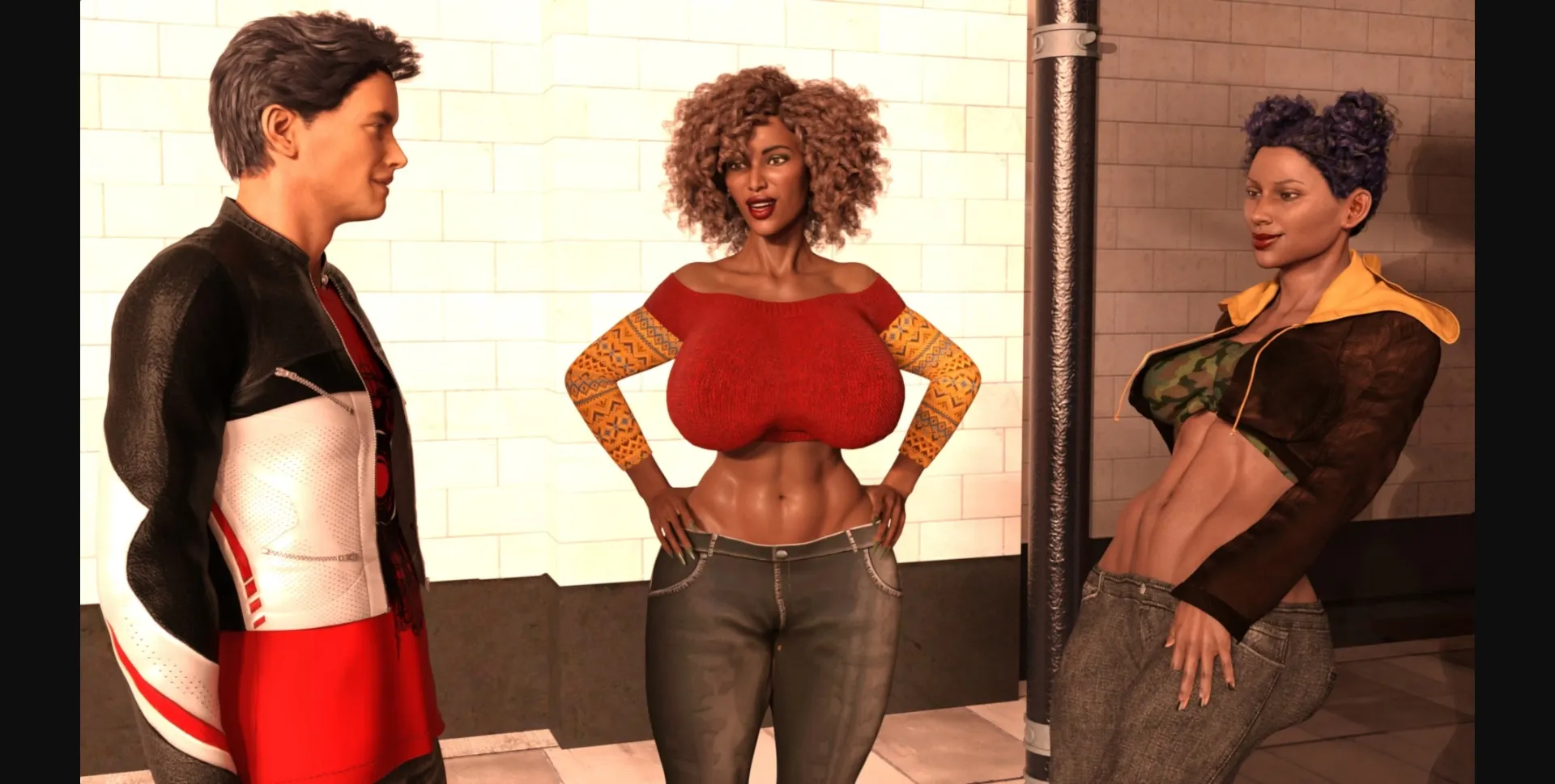 VN Ren'Py Abandoned Old Friends and Public Transport [v0.0025] [Oppai Auteur] | Free Adult Games