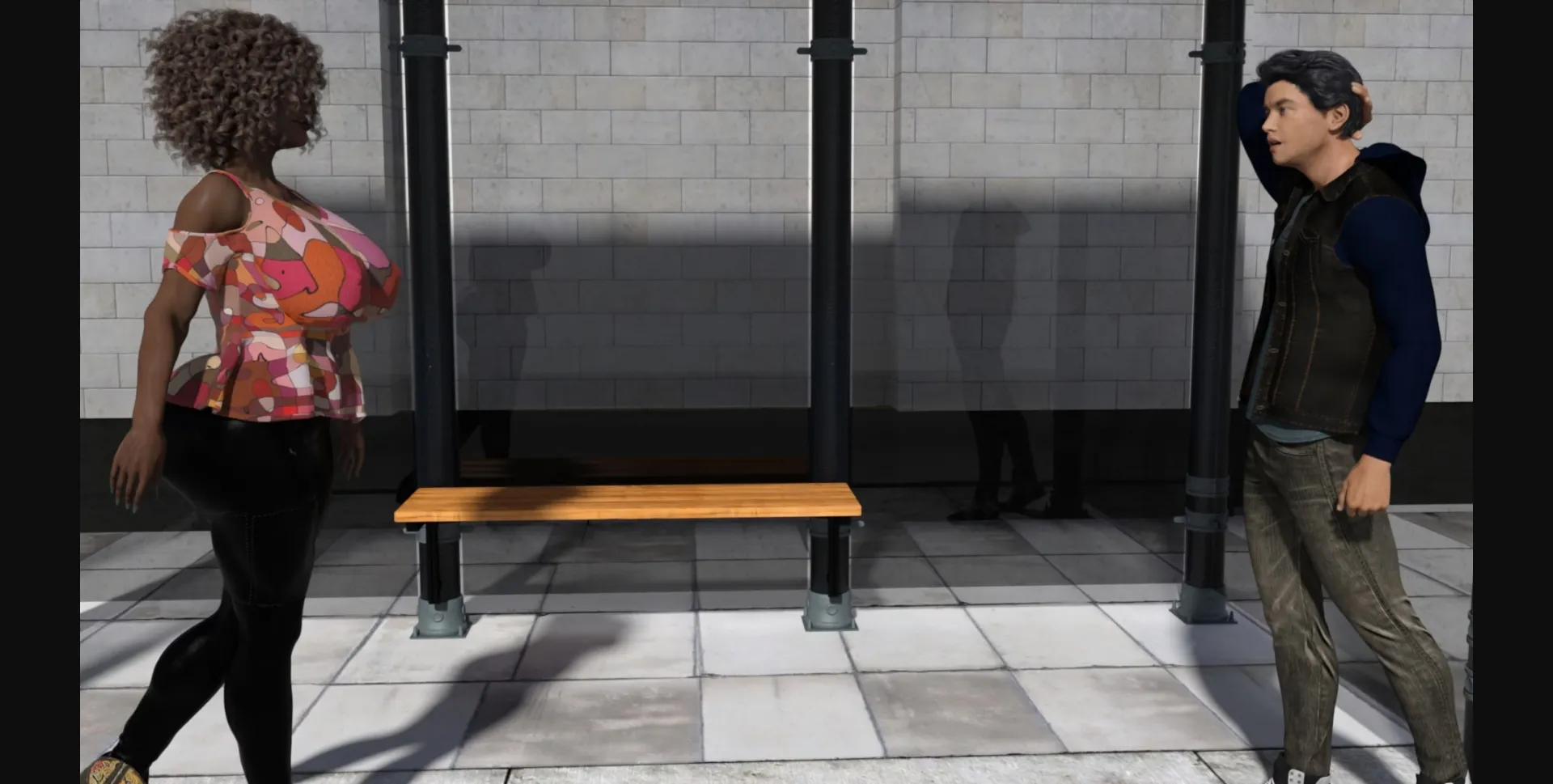 VN Ren'Py Abandoned Old Friends and Public Transport [v0.0025] [Oppai Auteur] | Free Adult Games