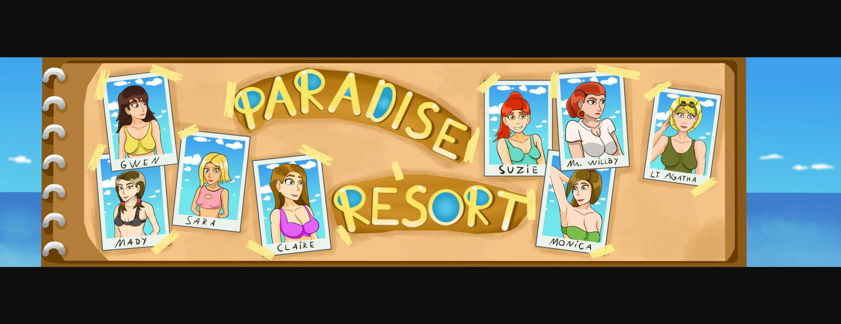 VN Ren'Py Abandoned Paradise Resort [v0.1] [BananaSlice] | Free Adult Games