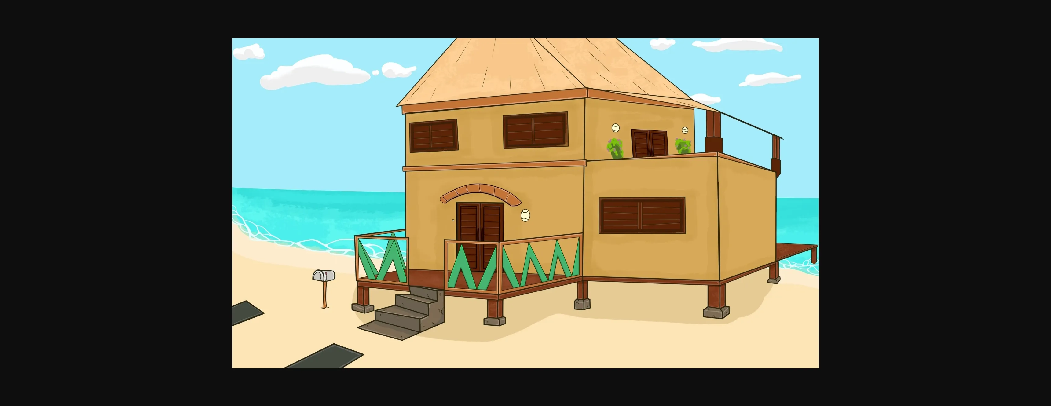 VN Ren'Py Abandoned Paradise Resort [v0.1] [BananaSlice] | Free Adult Games