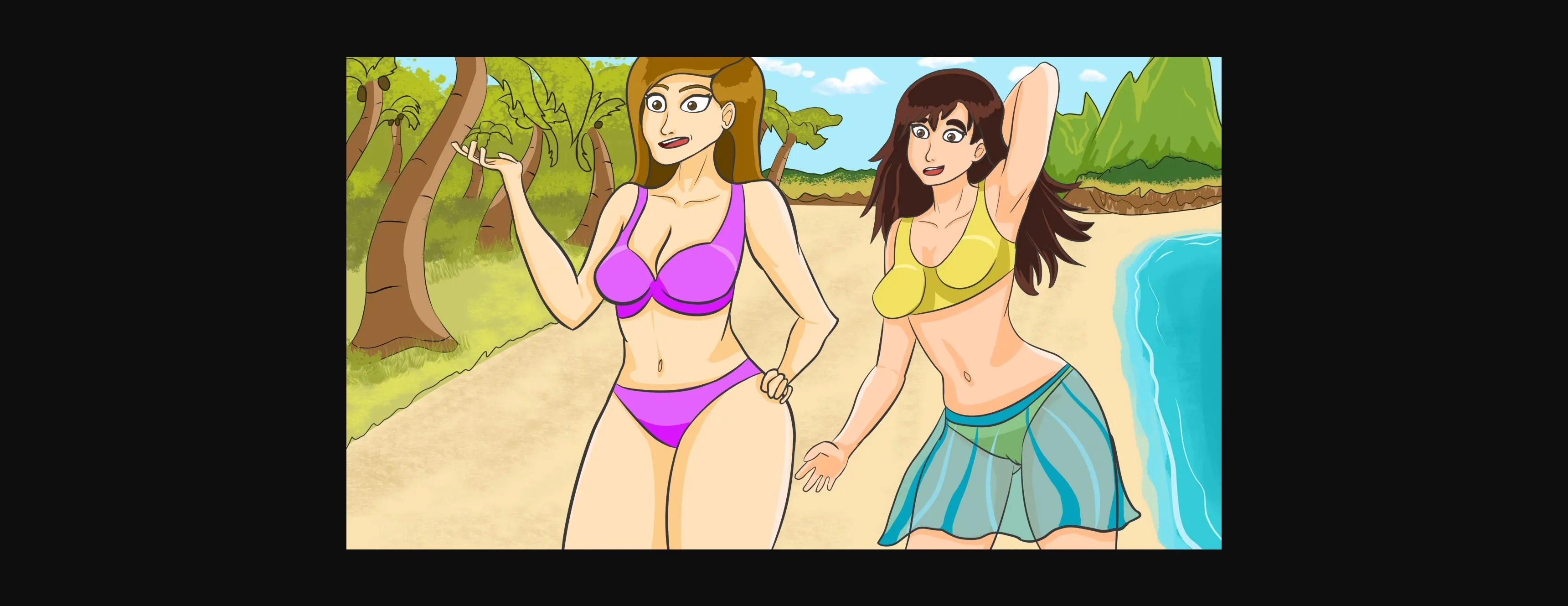 VN Ren'Py Abandoned Paradise Resort [v0.1] [BananaSlice] | Free Adult Games