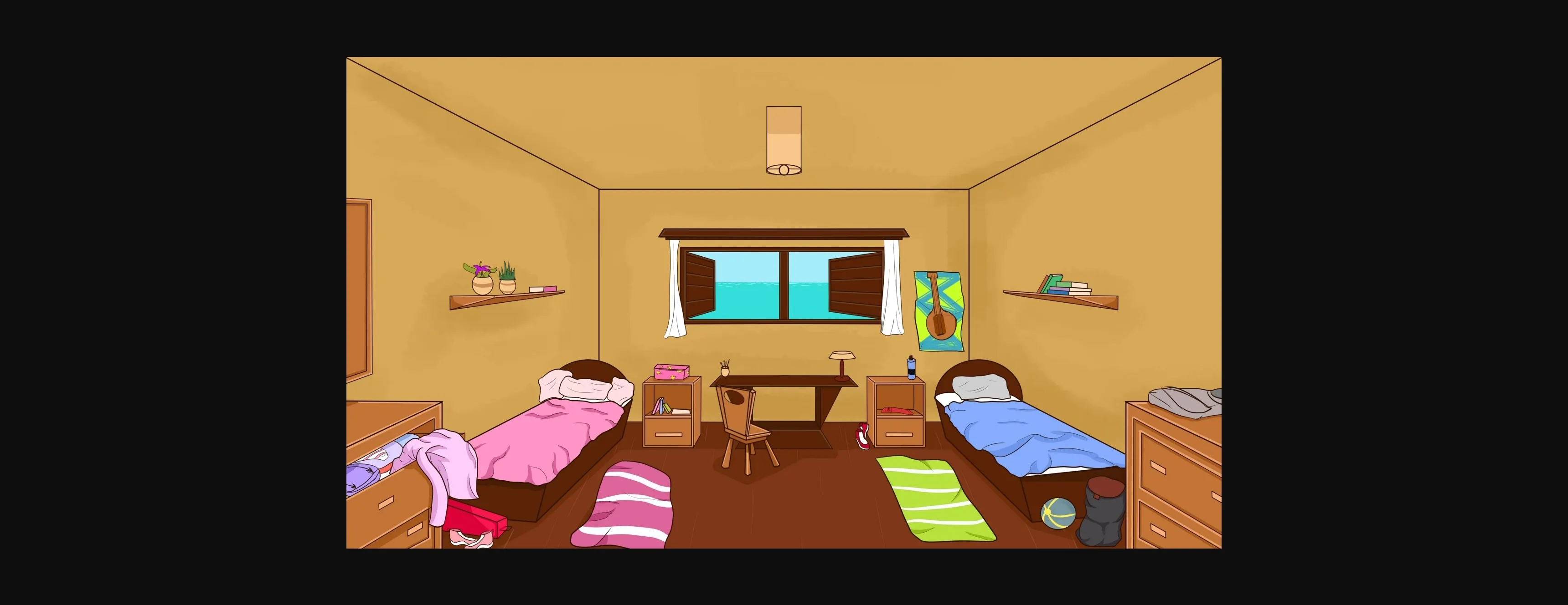 VN Ren'Py Abandoned Paradise Resort [v0.1] [BananaSlice] | Free Adult Games