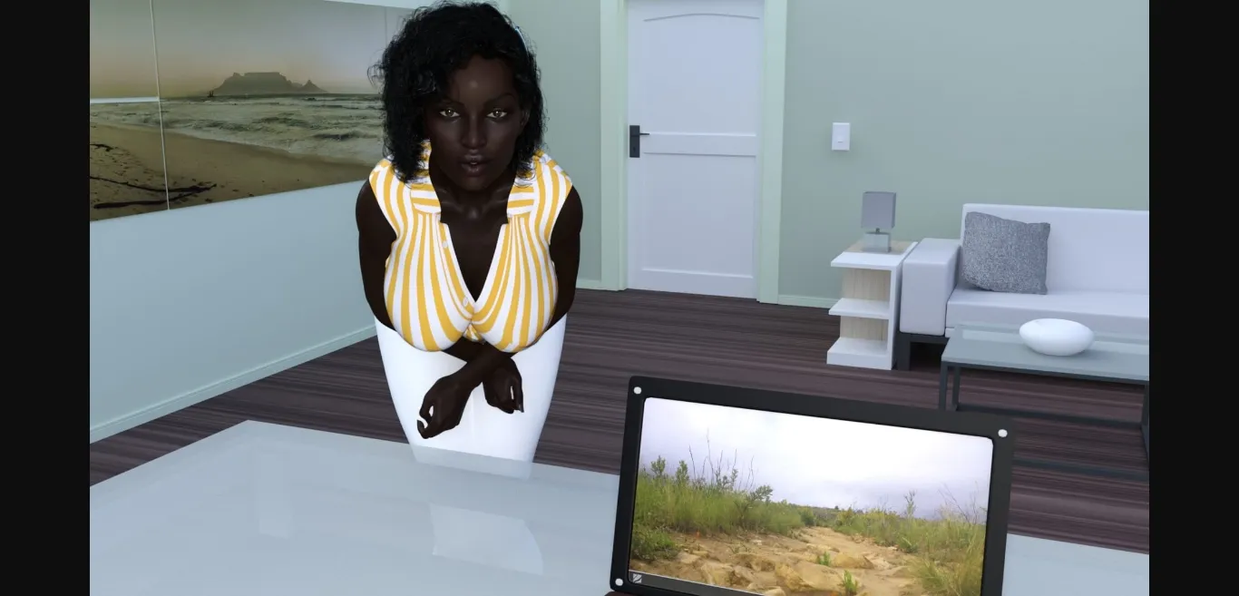 VN Ren'Py Abandoned Paradise with Black Beauties [v0.02] [OnlyGoodGames] | Free Adult Games