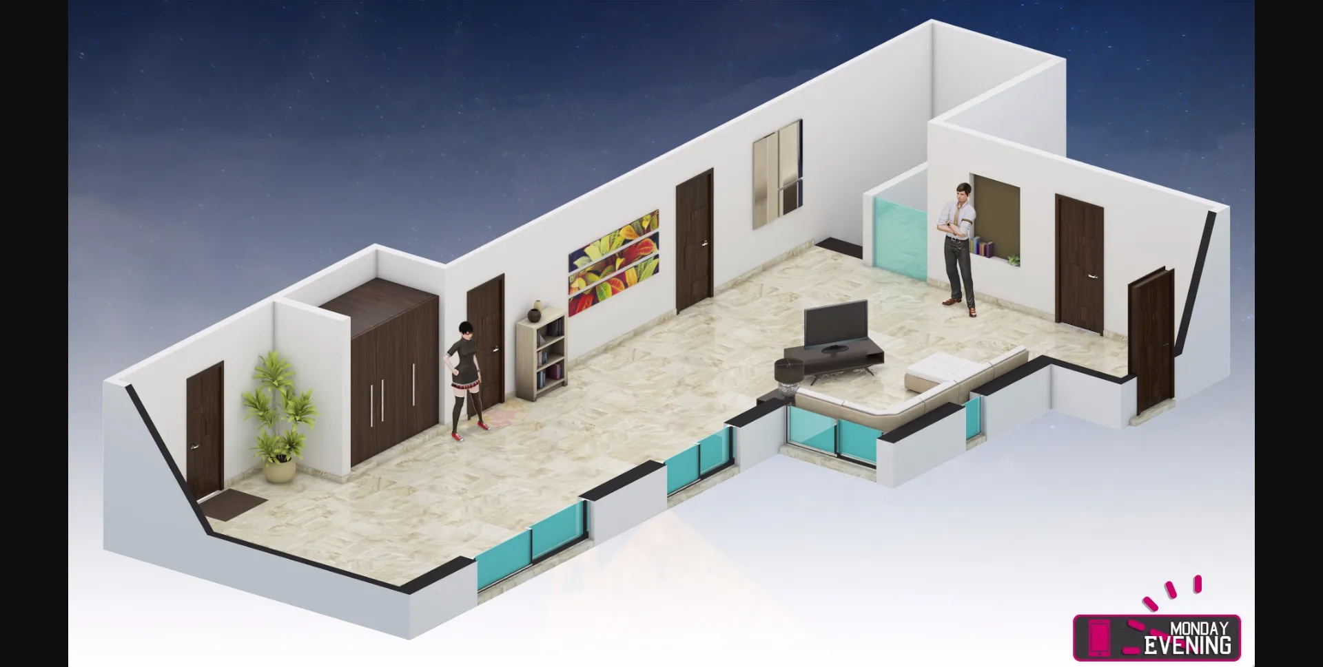 VN Ren'Py Abandoned Pink Sugar [v0.2b] [DataNoise] | Free Adult Games