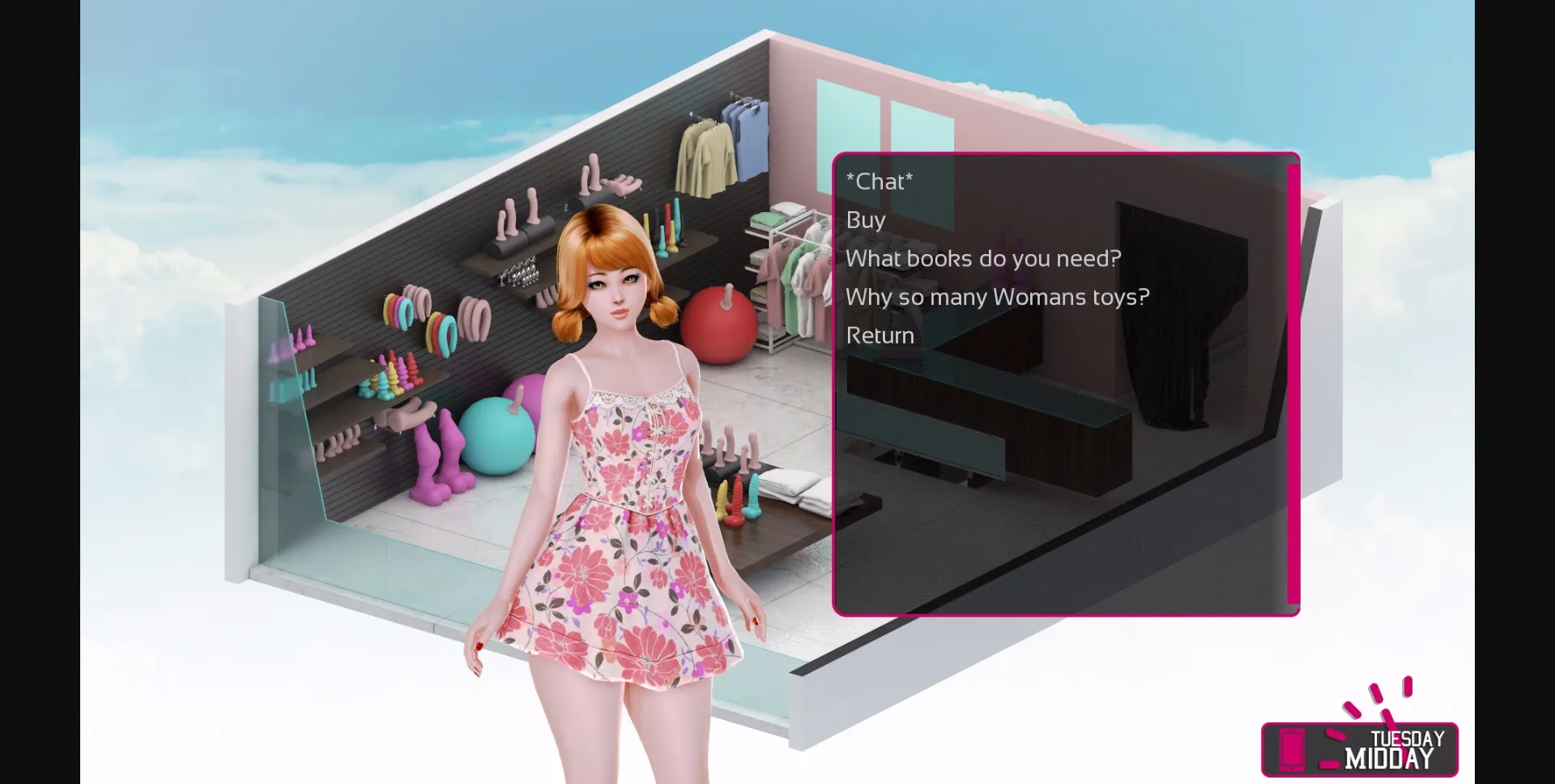 VN Ren'Py Abandoned Pink Sugar [v0.2b] [DataNoise] | Free Adult Games