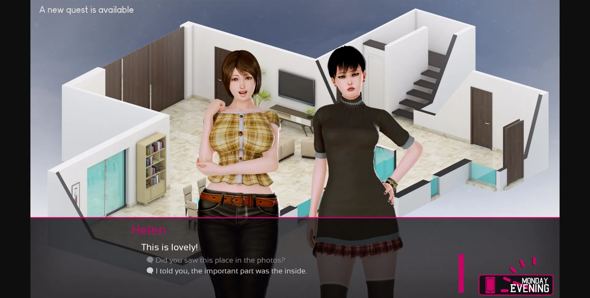 VN Ren'Py Abandoned Pink Sugar [v0.2b] [DataNoise] | Free Adult Games