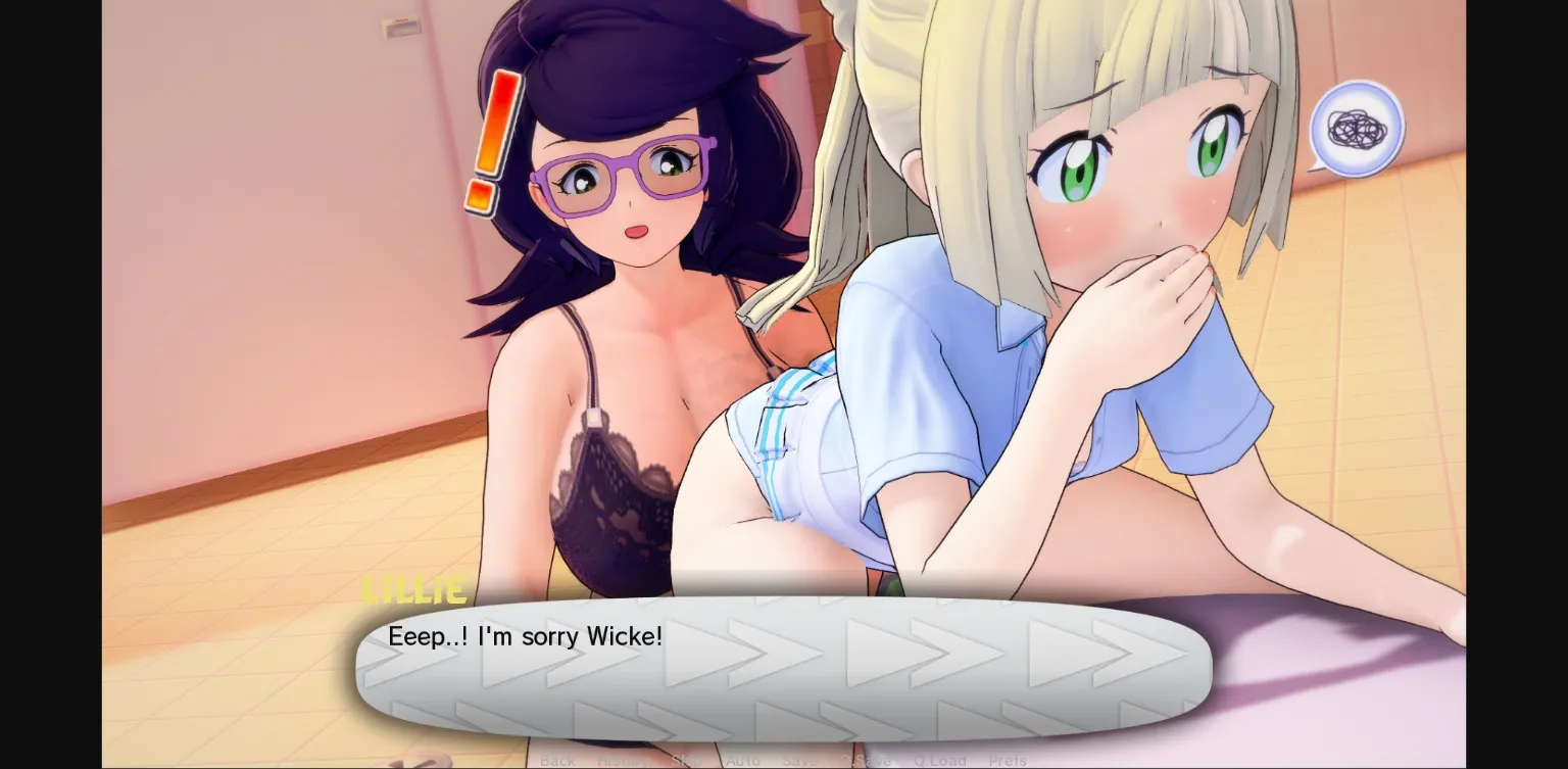 VN Ren'Py Abandoned Pokégirl Stories #1  Lillie's Toilet troubles [v0.2] [slormo] | Free Adult Games