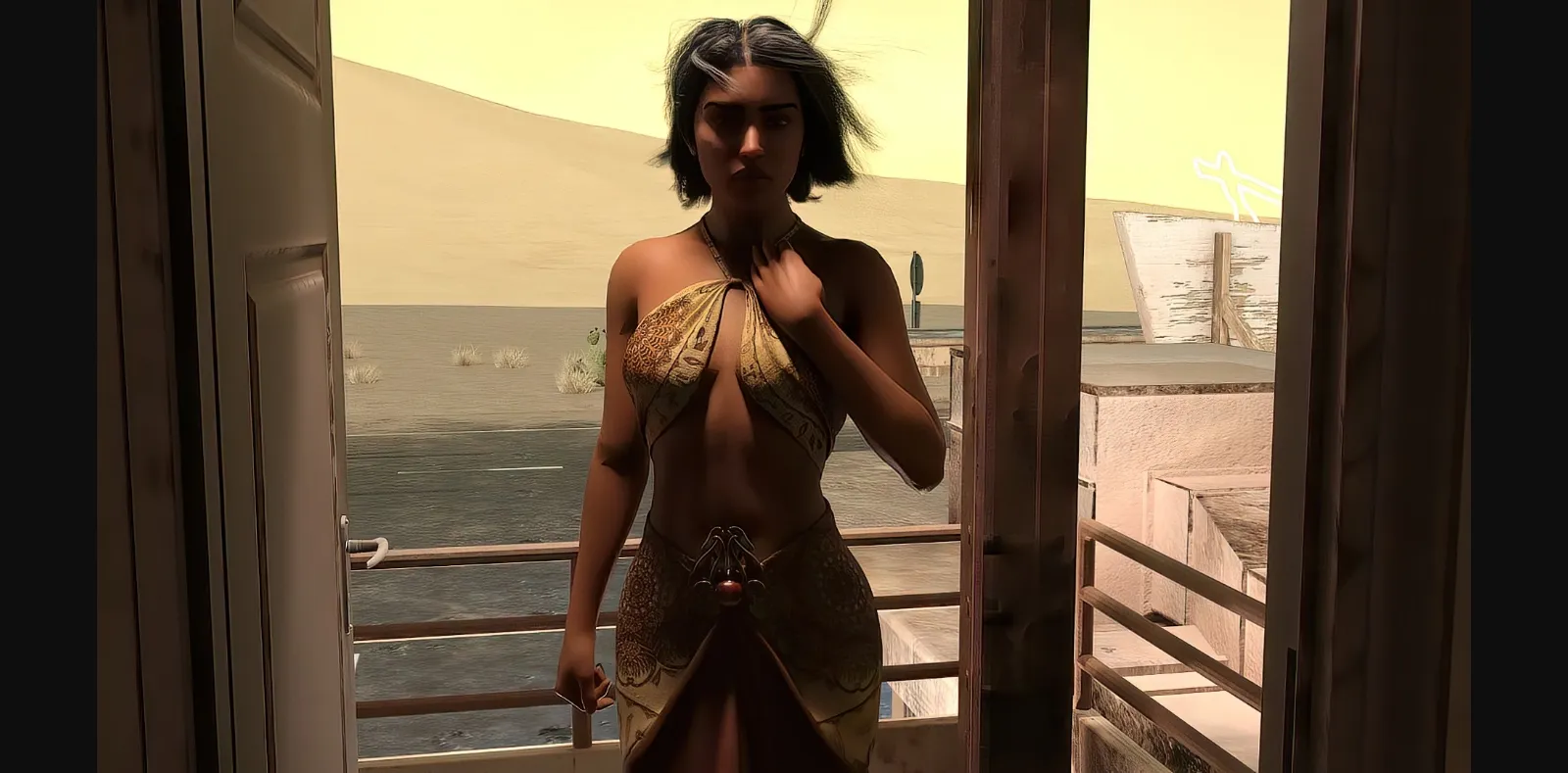 VN Ren'Py Abandoned Postapo Reportage [Episode One] [playerzone] | Free Adult Games