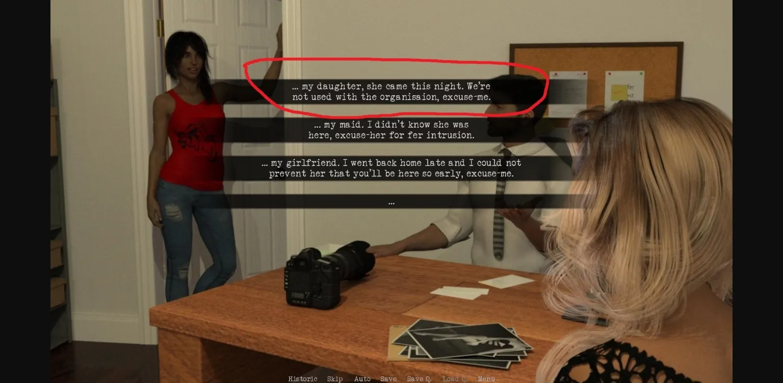 VN Ren'Py Abandoned Private Cases - Case#2 [v0.2.01] [c_n] | Free Adult Games