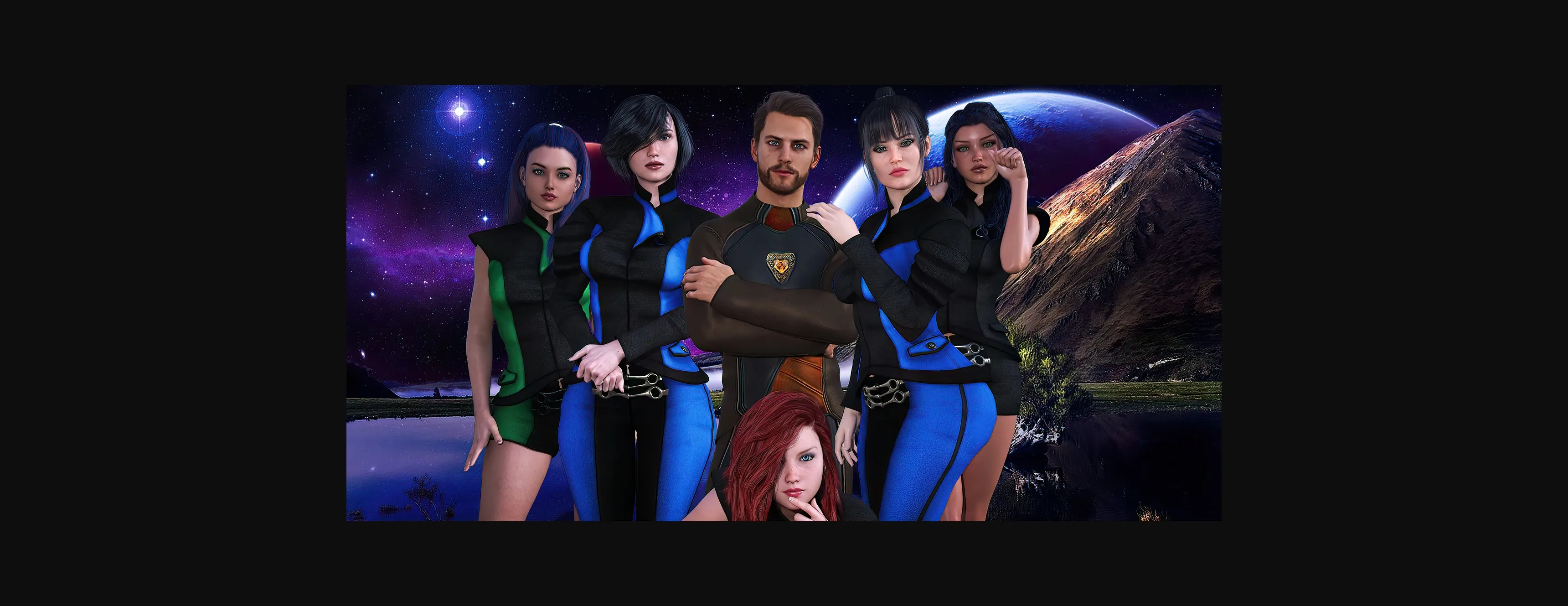 VN Ren'Py Abandoned Project Andromeda [v0.3.0] [AndromedaLab] | Free Adult Games