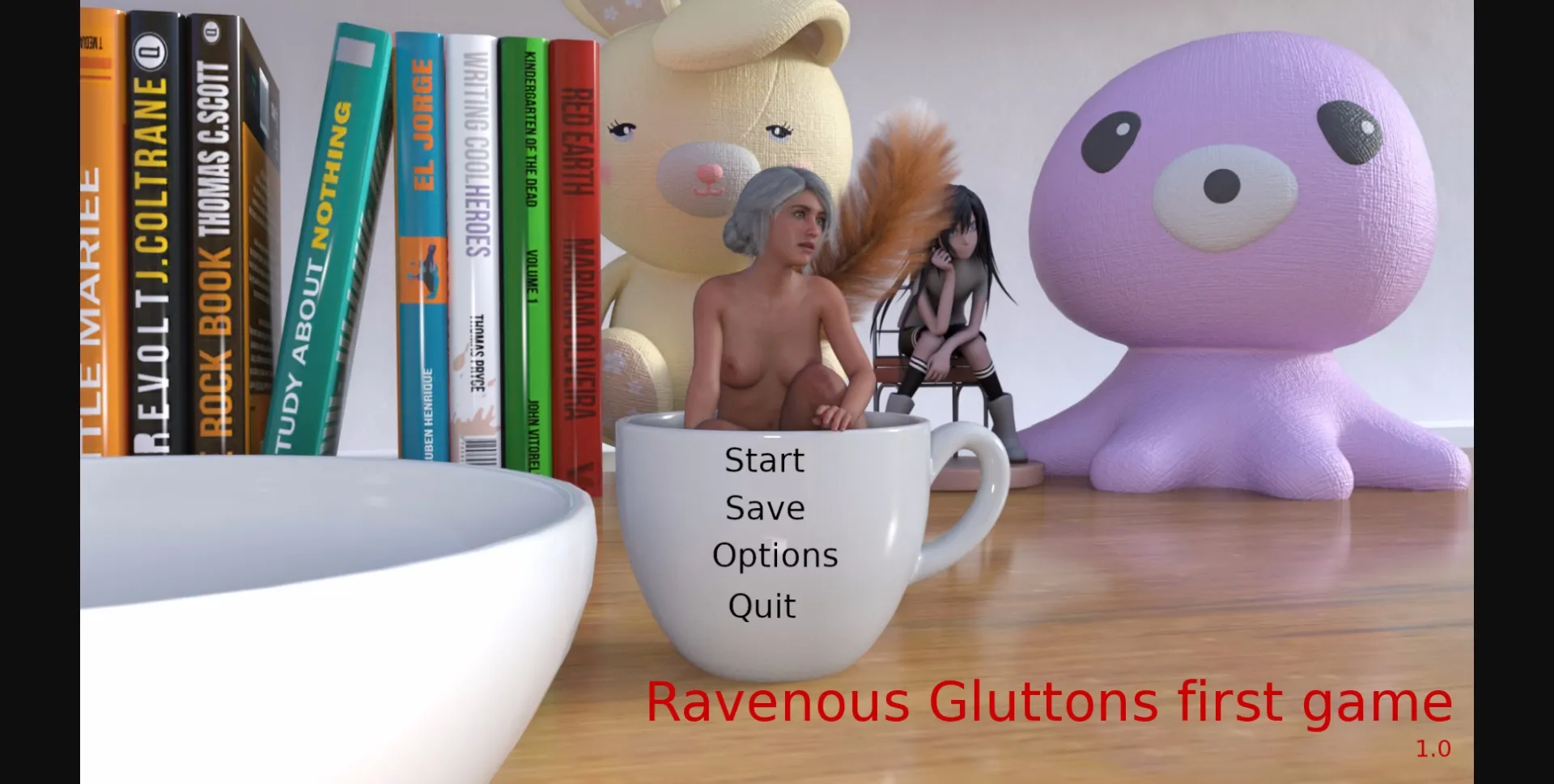 VN Ren'Py Abandoned Ravenous Gluttons first game [v1.1] [Ravenous Glutton] | Free Adult Games