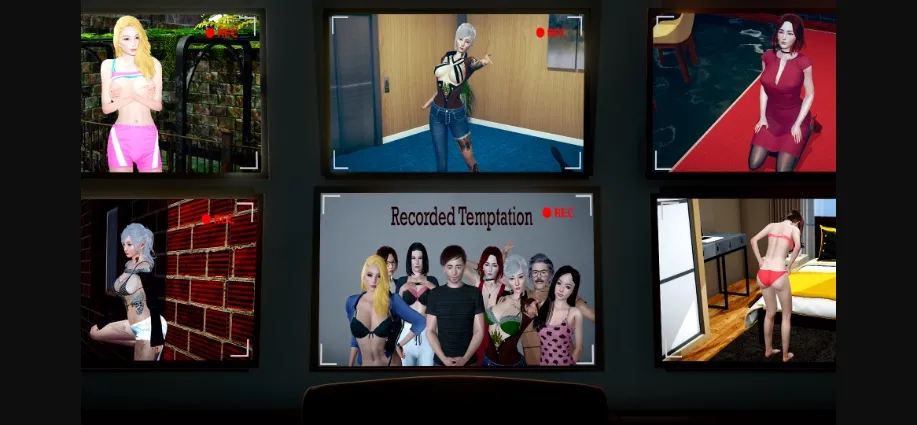 VN Ren'Py Abandoned Recorded Temptation [v0.20] [Tiger Monkey Games] | Free Adult Games