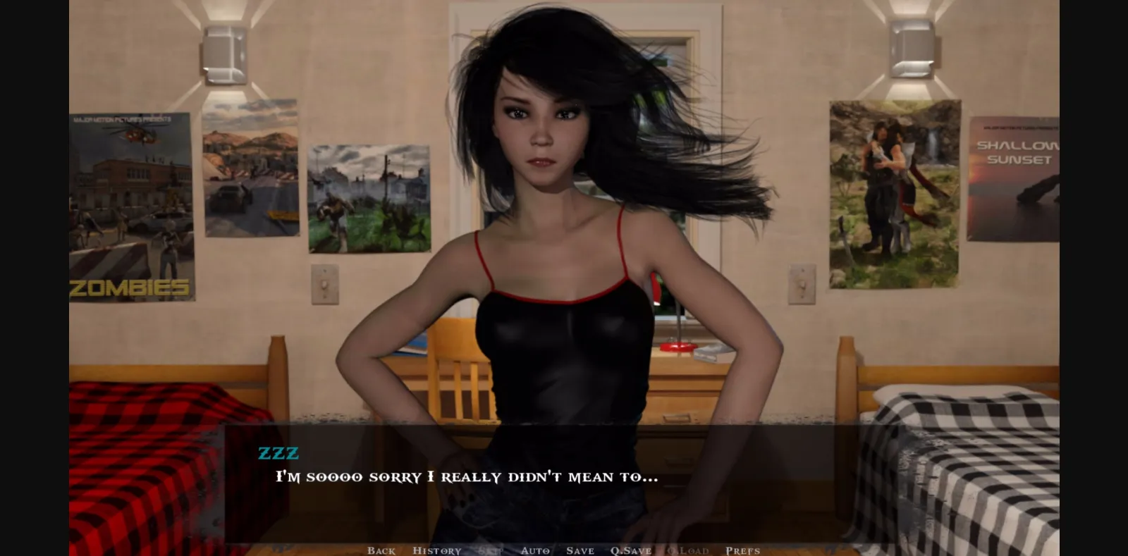 VN Ren'Py Abandoned Roommate From Hell [v0.55] [TiDeMooN] | Free Adult Games