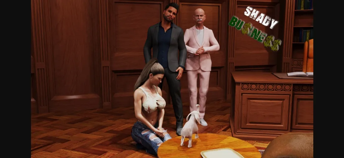 VN Ren'Py Abandoned Shady Business [v0.3.0] [MTR] | Free Adult Games