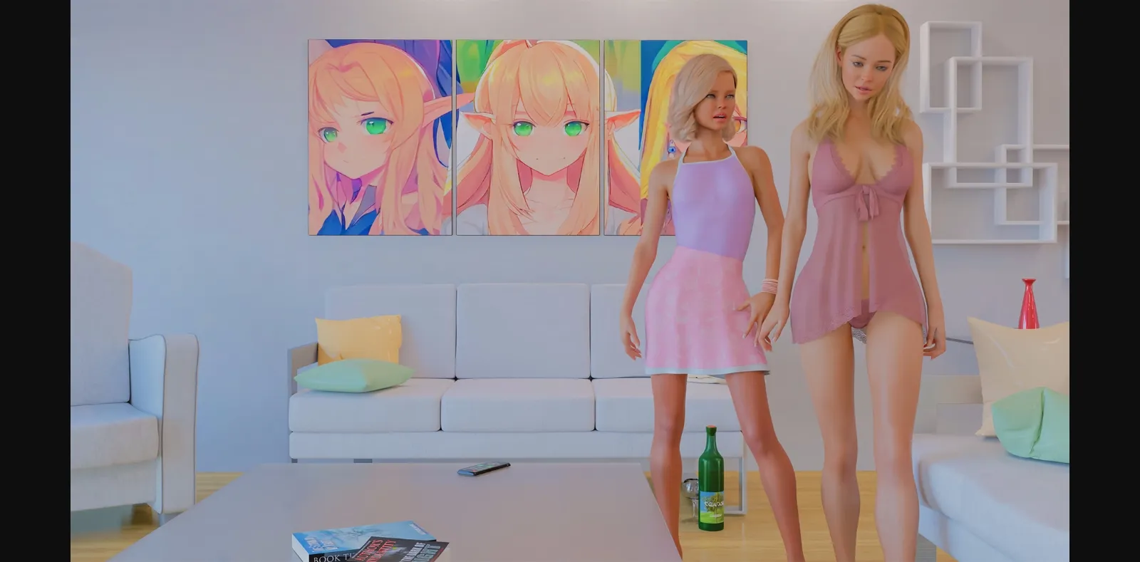 VN Ren'Py Abandoned Share of Sweet [v0.1.4 Extended] [Neon Berry] | Free Adult Games