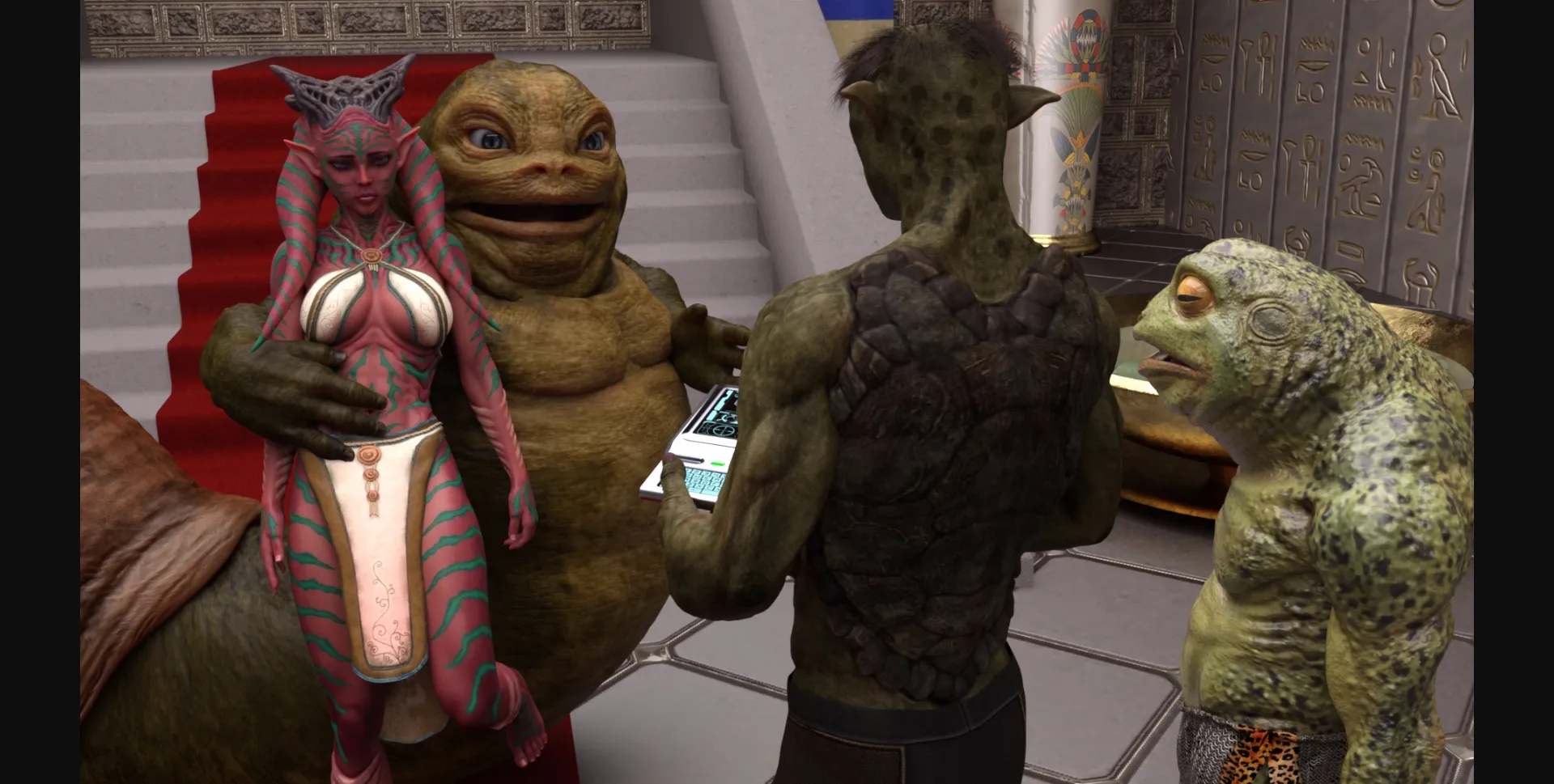 VN Ren'Py Abandoned Space Cadettes [Ep.1] [SpaceBall1] | Free Adult Games