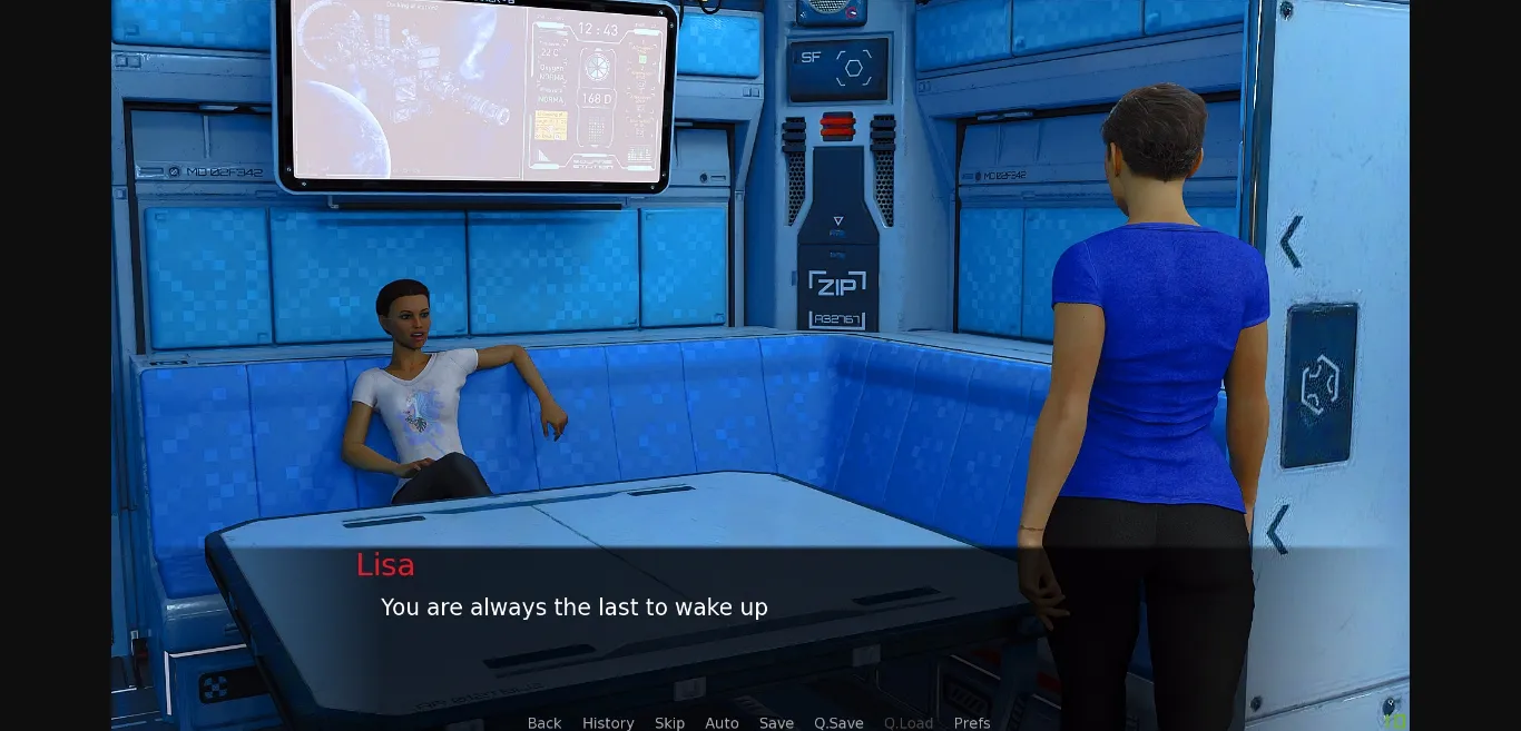 VN Ren'Py Abandoned Spaceship of love [v0.4] [ImperioEro] | Free Adult Games