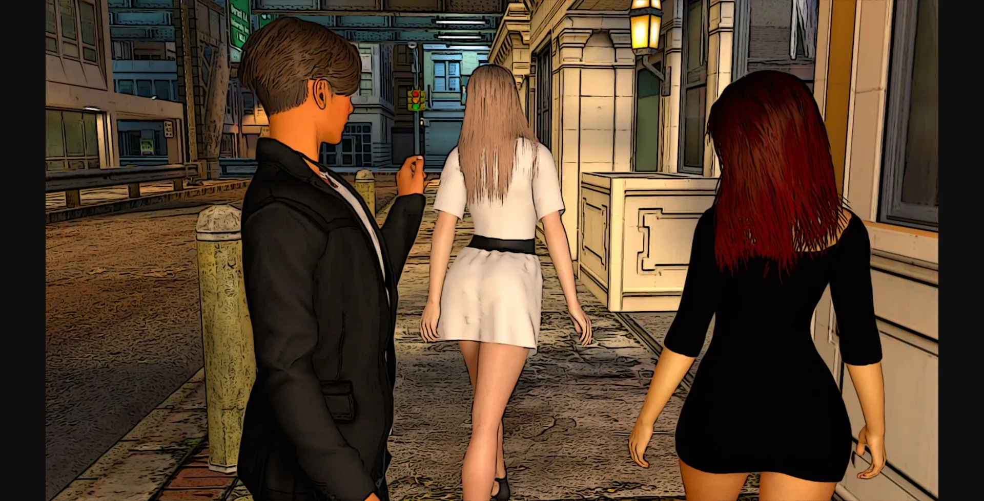 VN Ren'Py Abandoned Spider Gwen [v0.0.3 NSFW] [AdultVNComix] | Free Adult Games