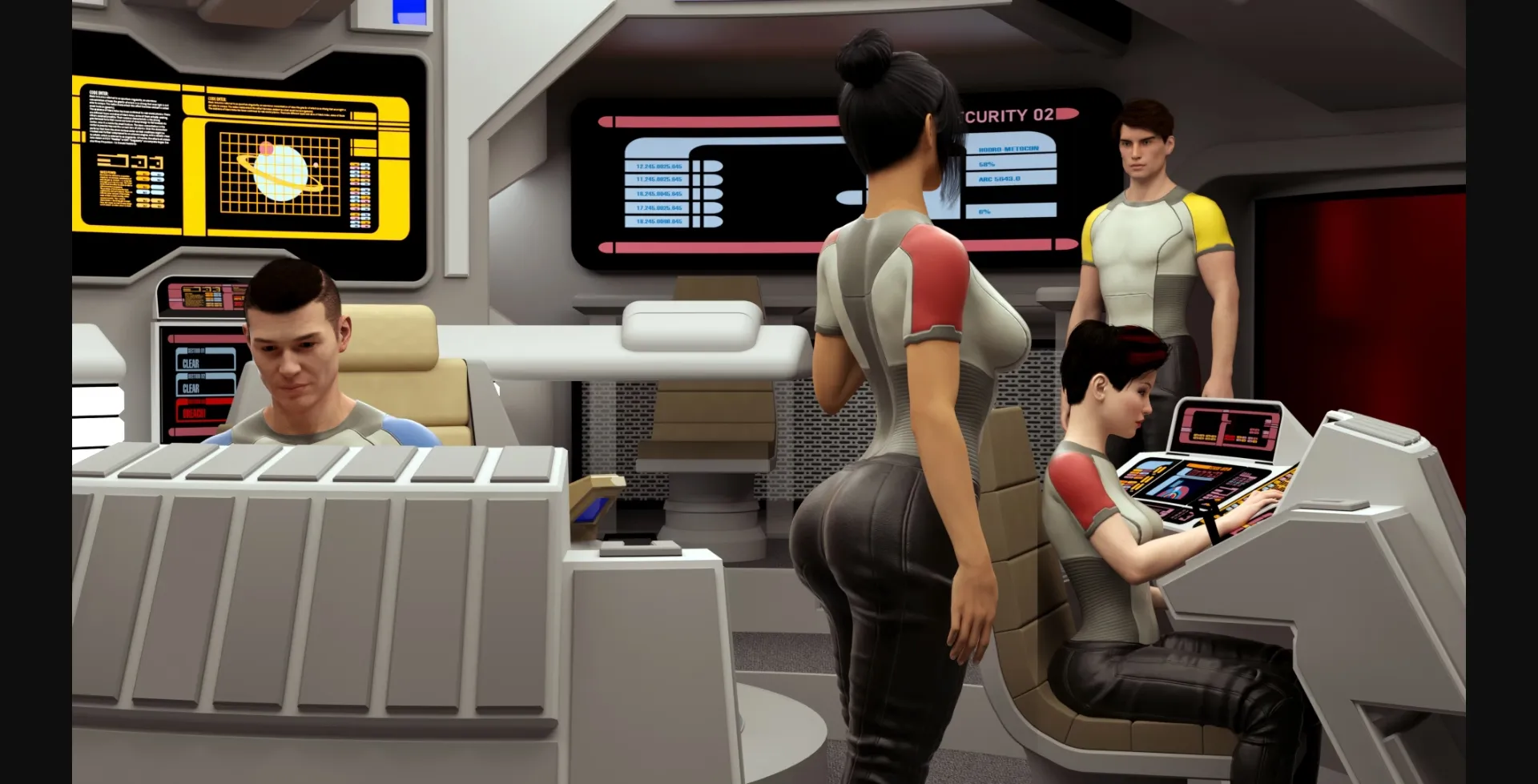 VN Ren'Py Abandoned SS Aphrodite [v0.1] [MagicHands] | Free Adult Games