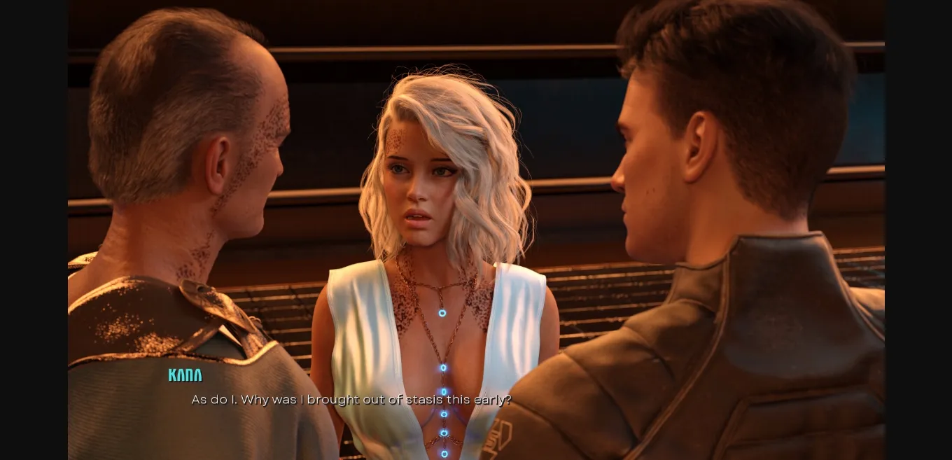 VN Ren'Py Abandoned Star Harem [Ep.2] [Stellar Traveller] | Free Adult Games