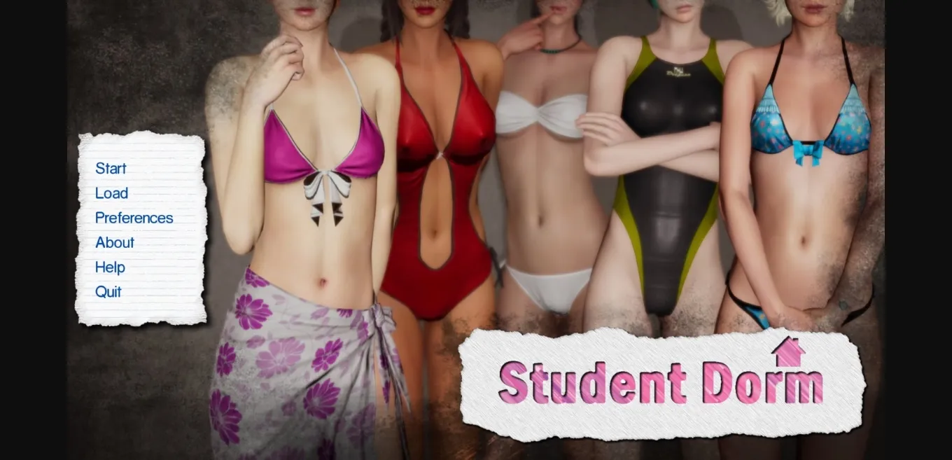 VN Ren'Py Abandoned Student Dorm [v0.1 SneakPeak] [Stuart.Dev] | Free Adult Games