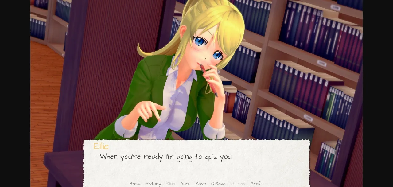 VN Ren'Py Abandoned Studying with Ellie [Pre-Alpha] [Nora-Sensei] | Free Adult Games