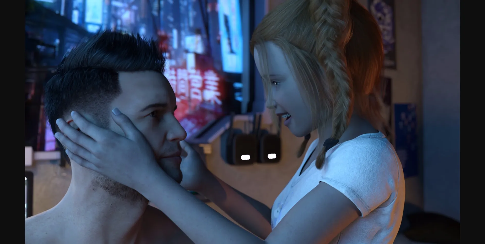 VN Ren'Py Abandoned Surviving With My Daughter [v1.0] [Golden Bunny] | Free Adult Games