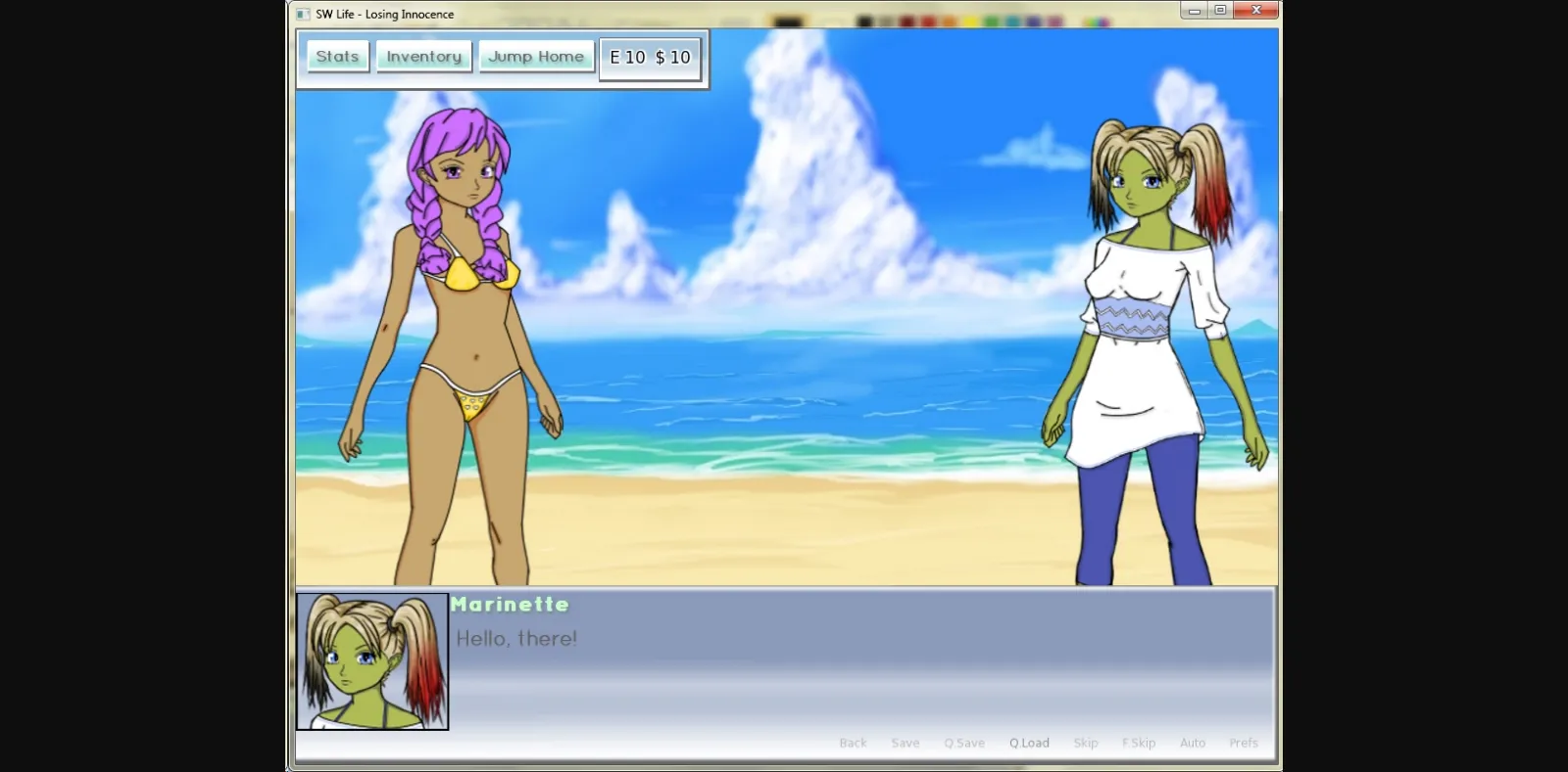 VN Ren'Py Abandoned SW Life - Losing Innocence [v1.6.5] [Modzso] | Free Adult Games