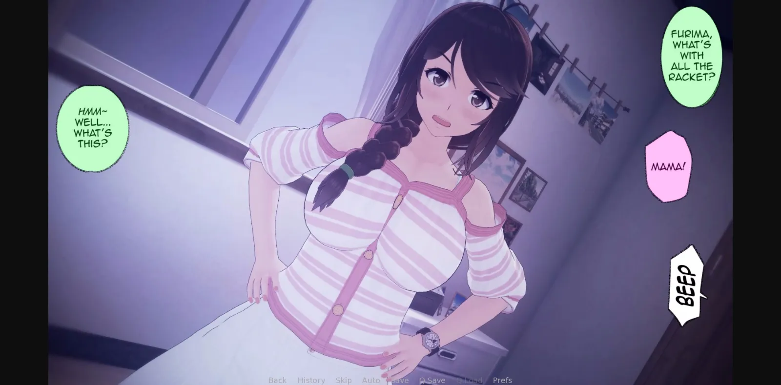 VN Ren'Py Abandoned Tale of Pain [v0.3] [CosmosFantina] | Free Adult Games