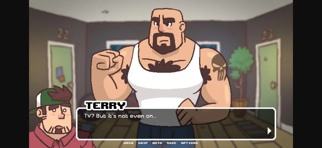 VN Ren'Py Abandoned Terry And The Cold Pizza [v1.0 Demo] [Grizzly Gamer Studio] | Free Adult Games