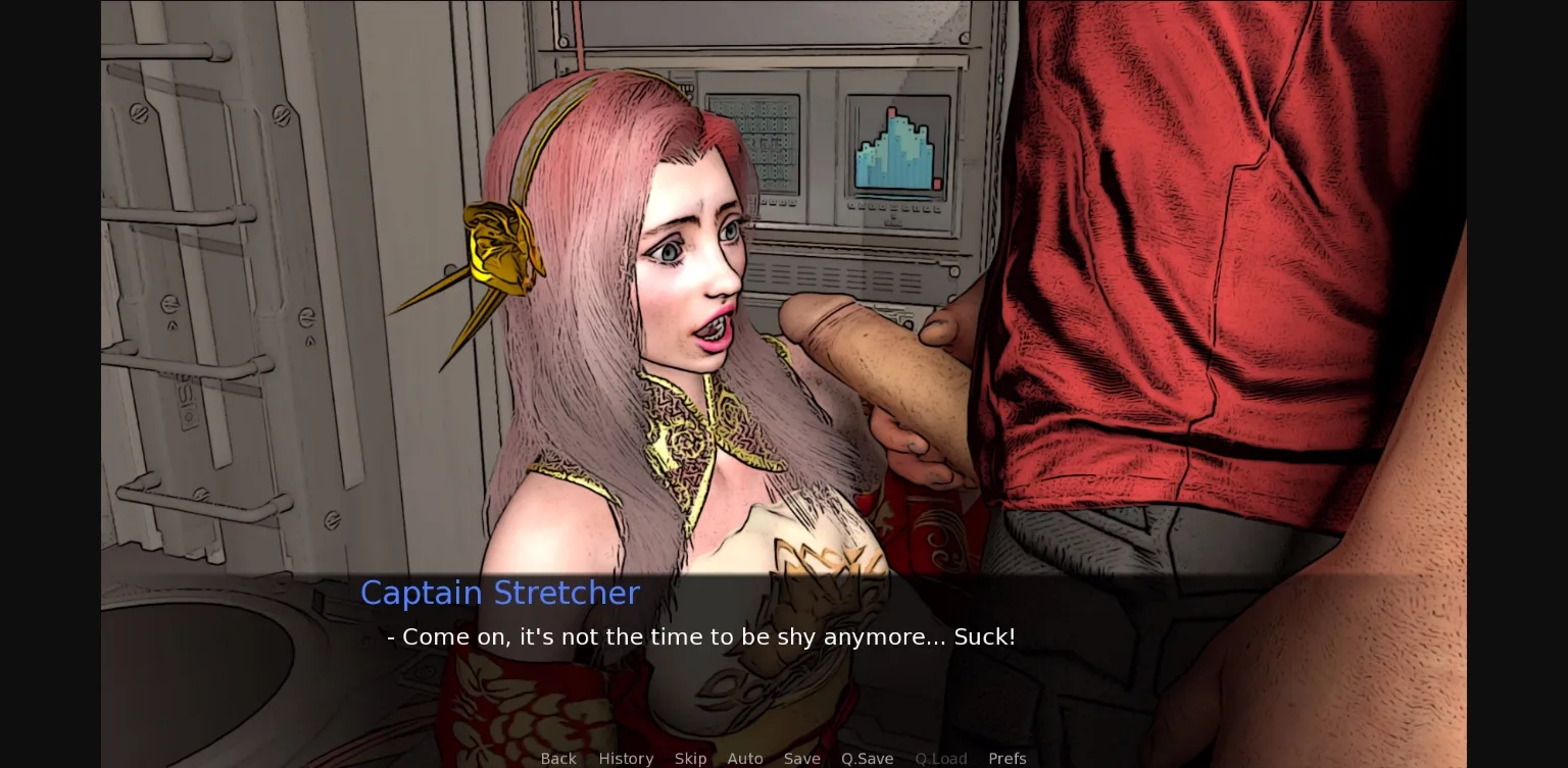 VN Ren'Py Abandoned The Adventures of Captain Stretcher [v0.3.0] [AdultVNComix] | Free Adult Games