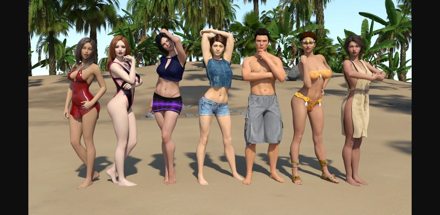 VN Ren'Py Abandoned The Castaway Story [v0.7] [androm3dart] | Free Adult Games