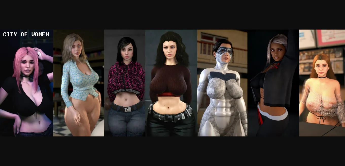 VN Ren'Py Abandoned The City of Women [v0.1] [IndianaTK] | Free Adult Games