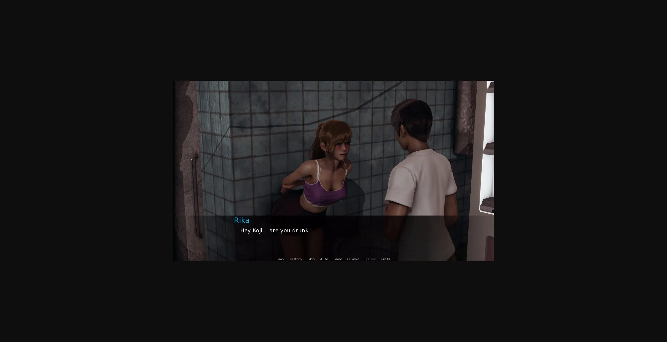 VN Ren'Py Abandoned The College Life of Rika Tanaka [v0.5] [Fritzstomper] | Free Adult Games