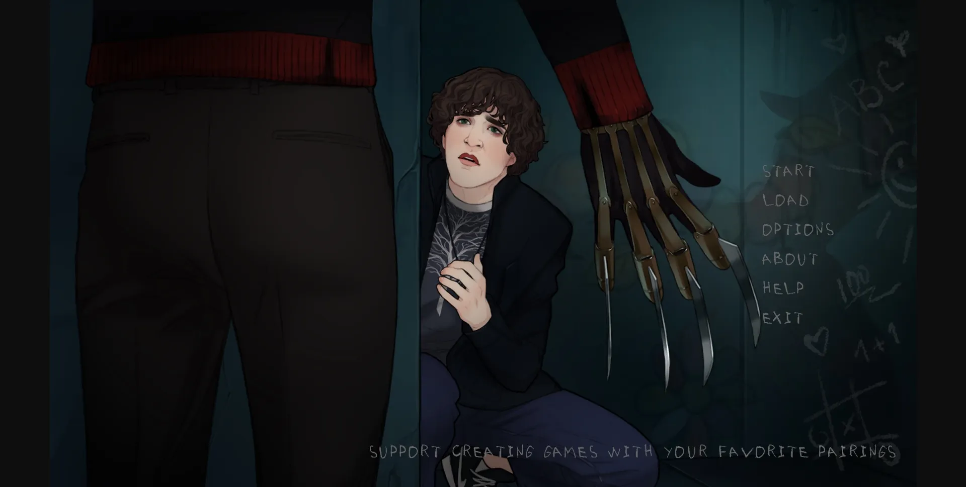 VN Ren'Py Abandoned The Date on Elm Street [Demo] [Hot Dudes Games] | Free Adult Games