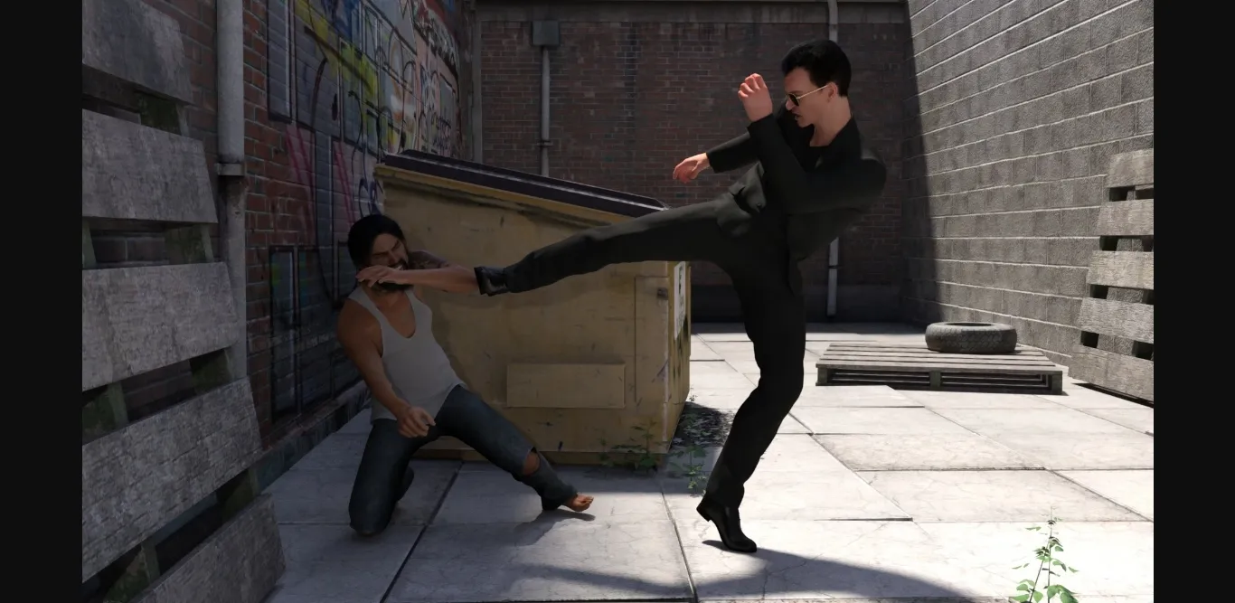 VN Ren'Py Abandoned The Enforcer [Ch. 1 v1.0] [SuitAndTie] | Free Adult Games