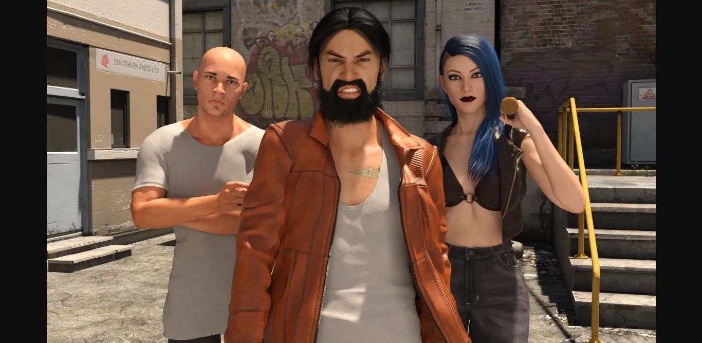 VN Ren'Py Abandoned The Enforcer [Ch. 1 v1.0] [SuitAndTie] | Free Adult Games